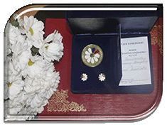 В День семьи в Котельниково вручили медаль "За любовь и верность"